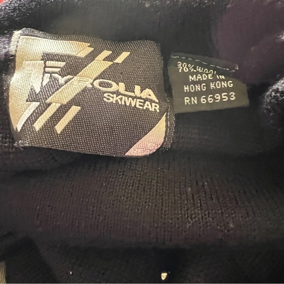 Tyrolia Skiwear is by HEAD Women’s Black Ski Sweater Jumper Silver Star - Picture 7 of 15